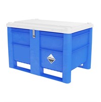 Swedebox 800R1 komplett med lock, Blå