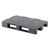 Industripall, 3medar, Svart