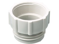 Adapter, S61x6 (DIN61) yttre-G2" inre, grå