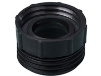 Adapter, S64x5 yttre-S60x6 (DIN60) inre, svart