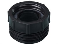 Adapter, S64x5 yttre-S55x5 (DIN51) inre, svart