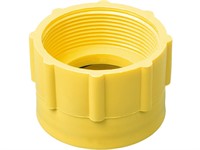 Adapter, S61x6 (DIN 61) inre-G2"inre, gul