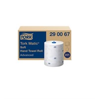 Tork Advanc. H1, Handduk, 2- lgr, 6rl x150m