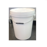 Plasthink, rund inkl. lock, 25L, Natur