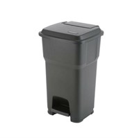 Avfallskärl Hera, med fotpedal, 60L, Svart
