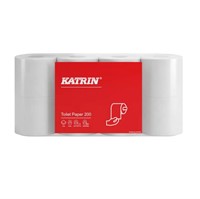 Toalettpapper Katrin 2-lag 25m, Vit, 64rl