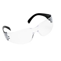 Skyddsglasögon Worksafe med integrerad skalm och båge. Klar