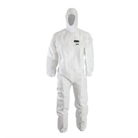 Korttidsoverall med huva ProTect 110, strl.L, 40st/krt