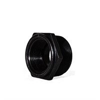 Adapter Kamlock R 1½"x2", Svart