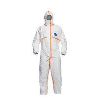 Korttidsoverall  med huva Tyvek 800 J, strl.M, 25st/frp