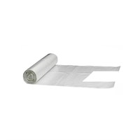 Plastsäck Knyt, med perf.hål, 240L,10st/rl, 12rl/krt, Transp.