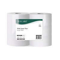 Toalettpapper WeCare Maxi 2-lag, 6rl/frp