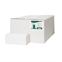 Pappershandduk WeCare 2-lag V-vikt 24x23cm, Vit