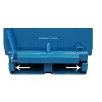 Gaffelspridning för Tippcontainer