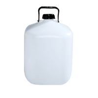 Plastdunk inkl. kapsyl och bygel, 10L, Natur