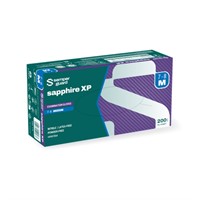 Engångshandske Sapphire XP nitril Puderfri, Blå, strl.XL, 10x180st/krt