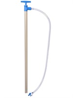 Fatpump med utloppsslang/ avstängningskran 109cm