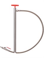 Fatpump i rostfritt stål m slang/kran 69cm