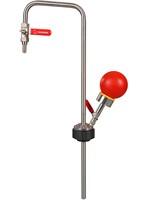 Handdriven pump för aluminiumbehållare,60cm, Ø 35mm