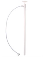 Fatpump i PTFE med utloppsslang och kran. 95cm 400ml/tryck