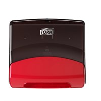 Tork Dispenser W4 Top-pack vikta, Röd/Svart