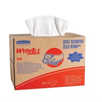 WYPALL® X70, Bragbox, 200ark/frp, 42x31cm, Vit