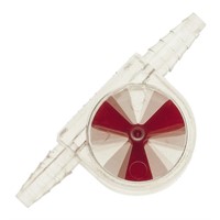 Flödesindikator, Ø6-11mm, röd