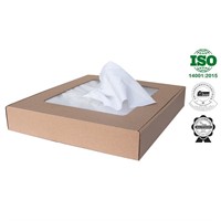InduTex Wipes Vit lakan, 30x30cm, 1,5kg/box