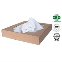 InduTex Wipes Vit Trikå, 30x30cm, 1kg/box