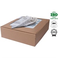 InduTex Wipes Kulör Flanell, 25-30x25-30cm, 2,5kg/box