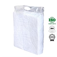 Vita trikådukar Prima 100% bomull, 5kg/bal