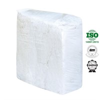 Vita lakansdukar Prima 100% bomull, 10kg/bal