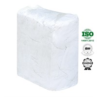 Vita frottedukar Prima 100% bomull, 10kg/bal