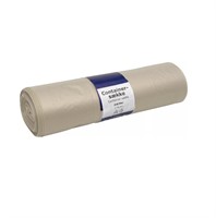 Plastsäck för container 240L, 10st/rl, 10rl/krt, Transparent