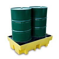 Spillpall för 2x205L fat, 240L