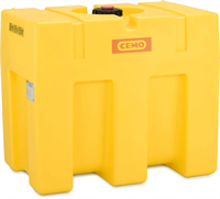 Vätsketank 600L, stapelbar med gaffelfickor