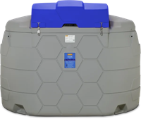 AdBluetank CUBE Basic 5000L, lock, pump m.m. Utomhus, 35L/min