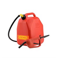 Bensindunk 25L i HDPE, pistolmunstycke, 1.5M slang