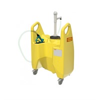 Transportkärra för Vatten, 150L, manuell pump