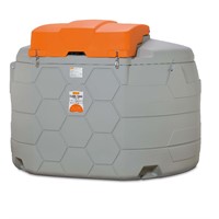 Dieseltank CUBE Basic 5000L med lock, utomhus, 70L/min
