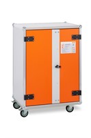 Batteriskåp lockEX Premium, laddning av Litiumbatterier, hjul, 8/10