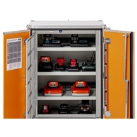 Laddningsskåp Premium med fötter, 8/20, 230V, 12kWh, 89x66x213