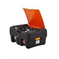 KS-Mobile Easy Basic 330L Bensintank, lock, el-pump, pistolventil, 12V