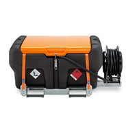 KS-Mobile Easy Premium 330L Bensintank, lock, el-pump, slangvinda, 12V