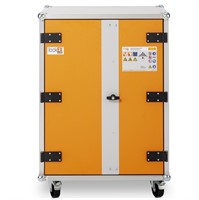 Laddningsskåp Basic med hjul, 8/10,230V, 6kWh, 80x66x115