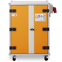 Laddningsskåp Premium med hjul, 8/10, 400V, 6kWh, 95x66x115