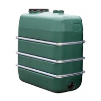 Förvaringstank i PE, 2000L, Grön
