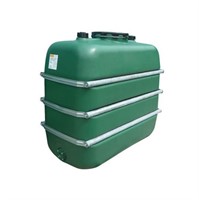Förvaringstank i PE, 1100L, Grön