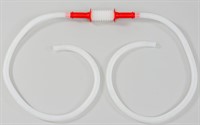 Handpump, Sifonpump i PE med utloppsslang 2x1,45M, passar dunk/fat