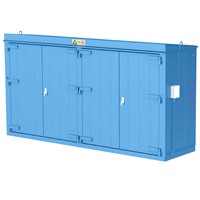 Gasskåp för 2X10 stycken P45, EI60, Utomhus